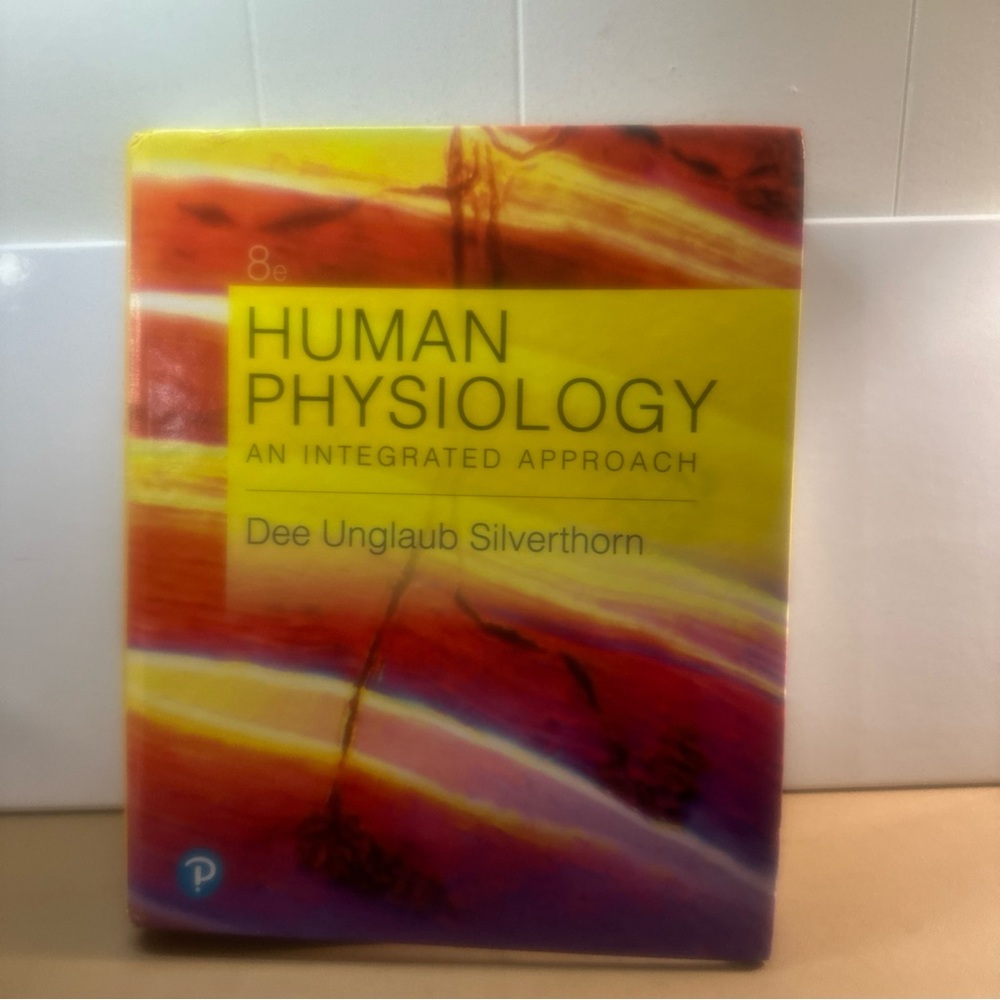 Human Physiology Textbook - Vibrant Cover by Dee silverthorn